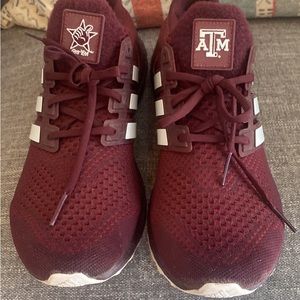 Adidas Ultra Boost size men’s 12.5 Texas A&M Maroon.